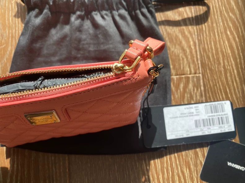 Dolce & Gabbana Pink Dolce & Gabbana Phone Wallet Bag Size ONE SIZE - 8 Thumbnail