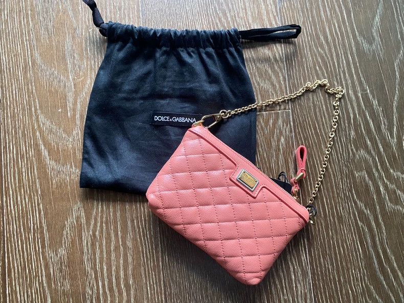 Dolce & Gabbana Pink Dolce & Gabbana Phone Wallet Bag Size ONE SIZE - 2 Thumbnail
