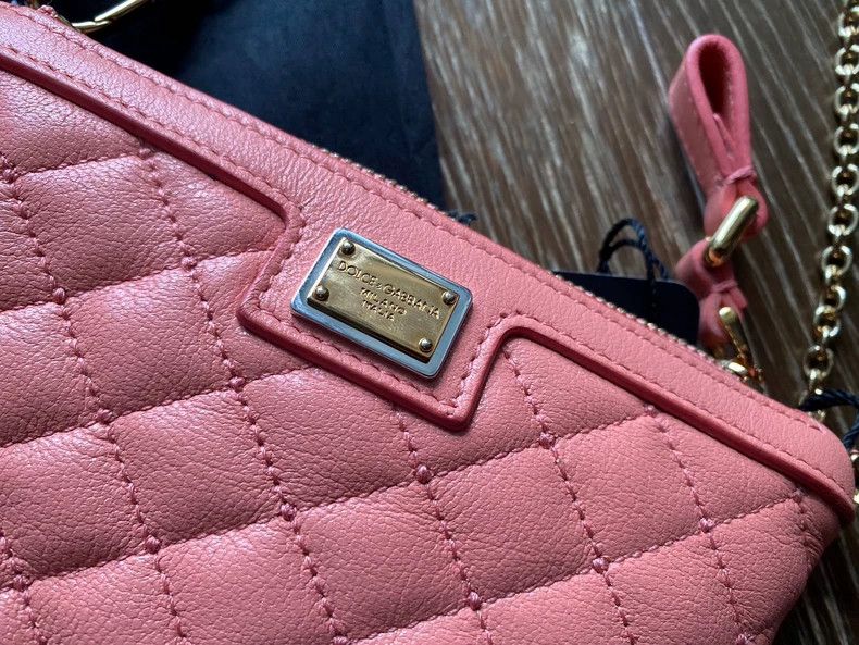 Dolce & Gabbana Pink Dolce & Gabbana Phone Wallet Bag Size ONE SIZE - 9 Thumbnail