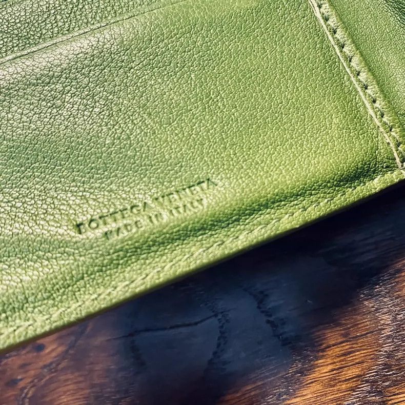 Bottega Veneta Long Green Wallet Bag for Personal Use Size ONE SIZE - 6 Thumbnail