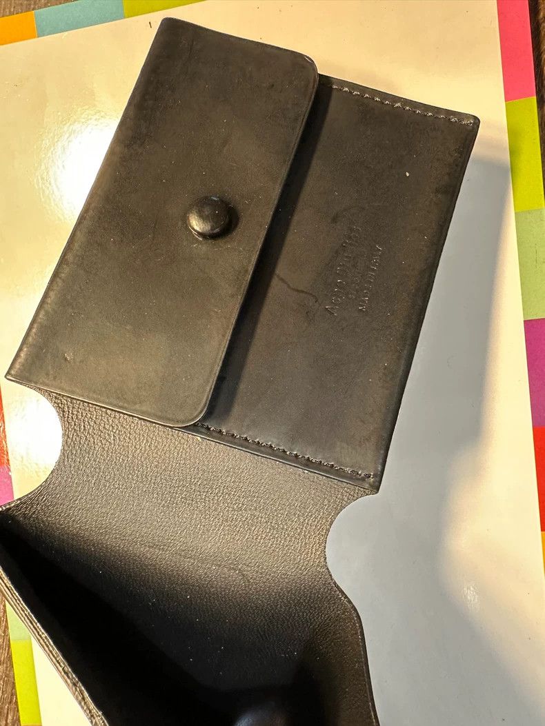 Acne Studios Acne Studios Leather Card Holder Wallet Size ONE SIZE - 4 Thumbnail