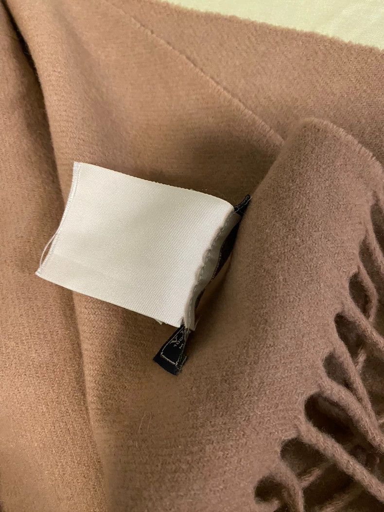 Acne Studios Acne Studios Classic Camel Wool Scarf Size ONE SIZE - 8 Thumbnail