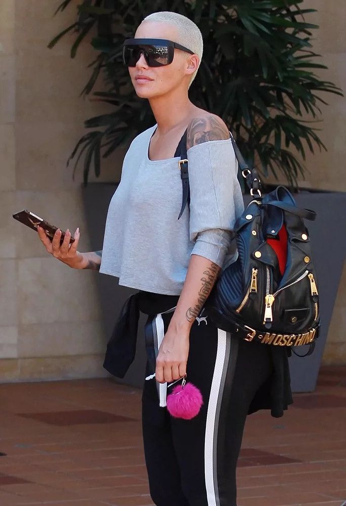 Moschino Biker Jacket Backpack in Black