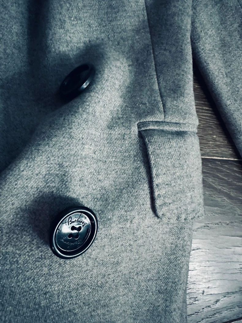 Burberry Burberry Wool Blazer Grey Color Size US XXS / EU 40 - 4 Thumbnail