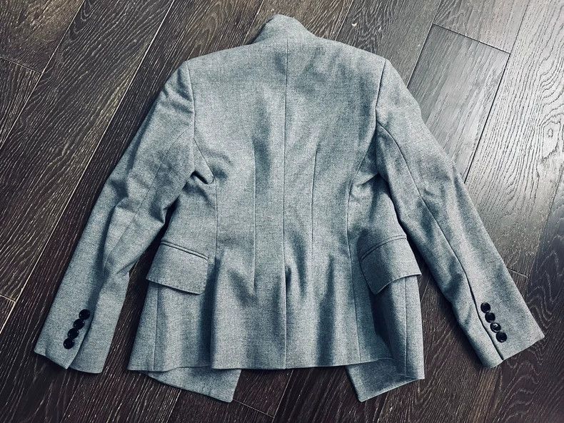 Burberry Burberry Wool Blazer Grey Color Size US XXS / EU 40 - 8 Thumbnail