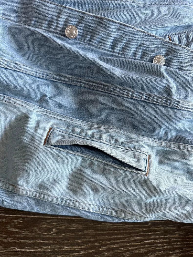 Levi's Color Block Denim Jacket Long Sleeve Size US S / EU 44-46 / 1 - 7 Thumbnail