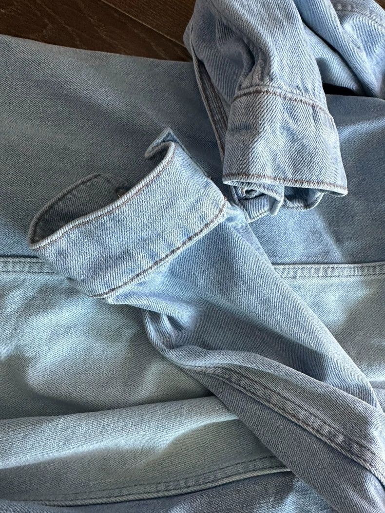Levi's Color Block Denim Jacket Long Sleeve Size US S / EU 44-46 / 1 - 6 Thumbnail