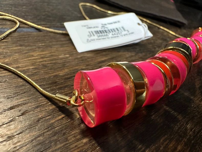 Kate Spade Kate Spade Necklace with Pink Beads Size ONE SIZE - 5 Thumbnail