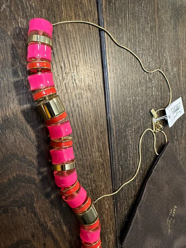 Kate Spade Kate Spade Necklace with Pink Beads Size ONE SIZE - 6 Thumbnail