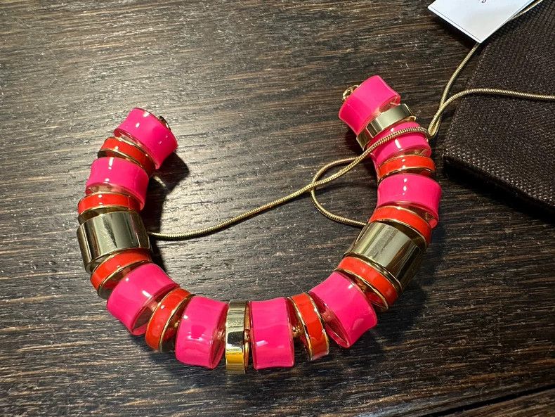 Kate Spade Kate Spade Necklace with Pink Beads Size ONE SIZE - 2 Thumbnail