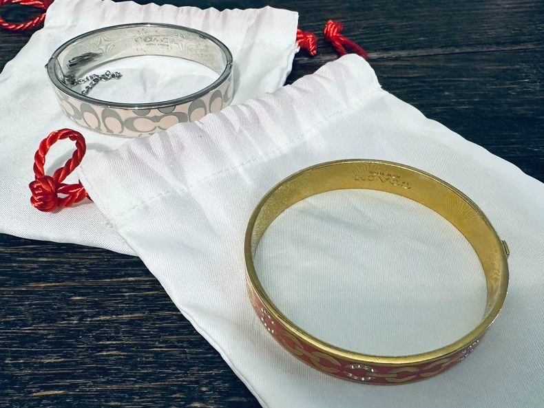 Coach COACH Enamel Bangle Bracelet Set Size ONE SIZE - 8 Thumbnail