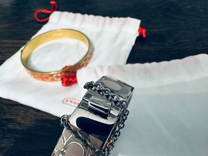 Coach COACH Enamel Bangle Bracelet Set Size ONE SIZE - 4 Thumbnail