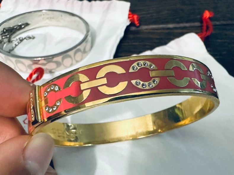 Coach COACH Enamel Bangle Bracelet Set Size ONE SIZE - 2 Thumbnail