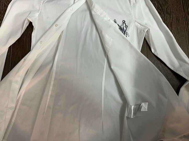 Gucci Gucci Long Sleeve Slim Fit Shirt Size US M / EU 48-50 / 2 - 6 Thumbnail