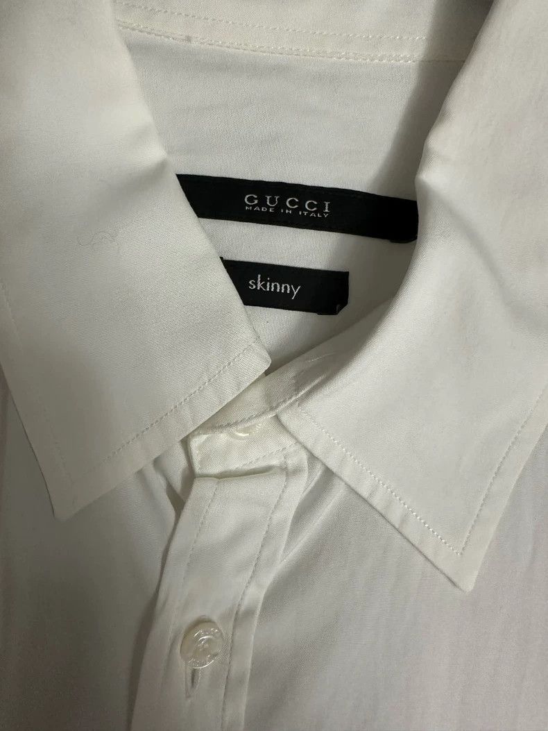 Gucci Gucci Long Sleeve Slim Fit Shirt Size US M / EU 48-50 / 2 - 3 Thumbnail