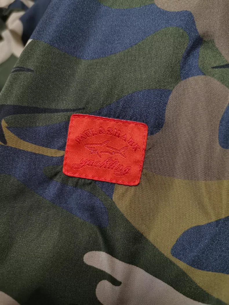 Moncler Paul Shark Camouflage Windbreaker Jacket Size US 5 / EU 37 - 3 Thumbnail