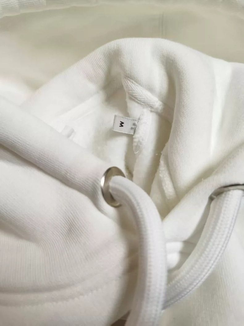 AMI AMI Men's White Hooded Sweatshirt Size US M / EU 48-50 / 2 - 3 Thumbnail