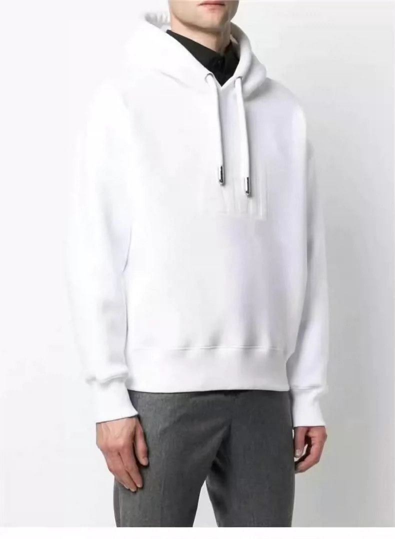 AMI AMI Men's White Hooded Sweatshirt Size US M / EU 48-50 / 2 - 6 Thumbnail