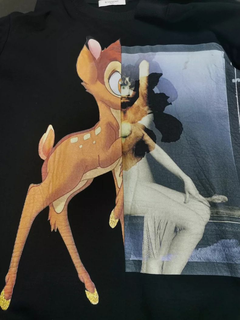 Givenchy Givenchy Men's Sweatshirt with Bambi Design Size US S / EU 44-46 / 1 - 2 Thumbnail