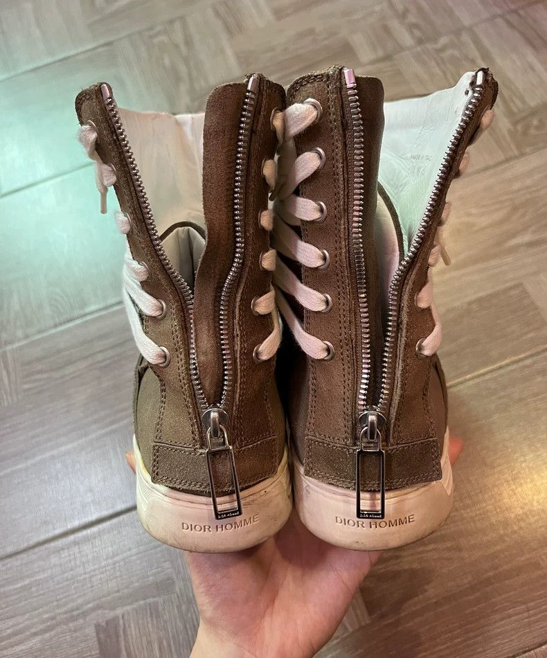 Dior Dior Lace-up Suede Boots Size 44 Size US 10 / EU 43 - 7 Thumbnail