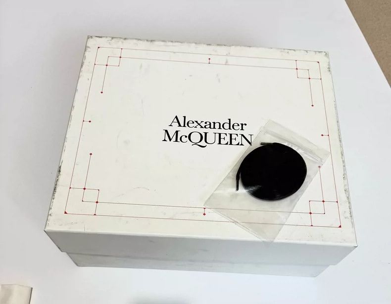 Alexander McQueen Alexander McQueen Leather High-Top Sneakers Size US 9 / EU 42 - 5 Thumbnail
