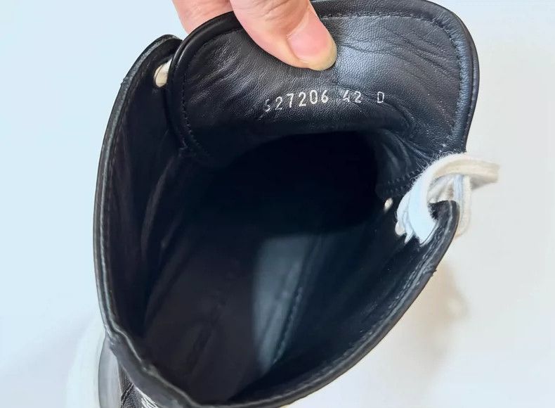 Alexander McQueen Alexander McQueen Leather High-Top Sneakers Size US 9 / EU 42 - 8 Thumbnail