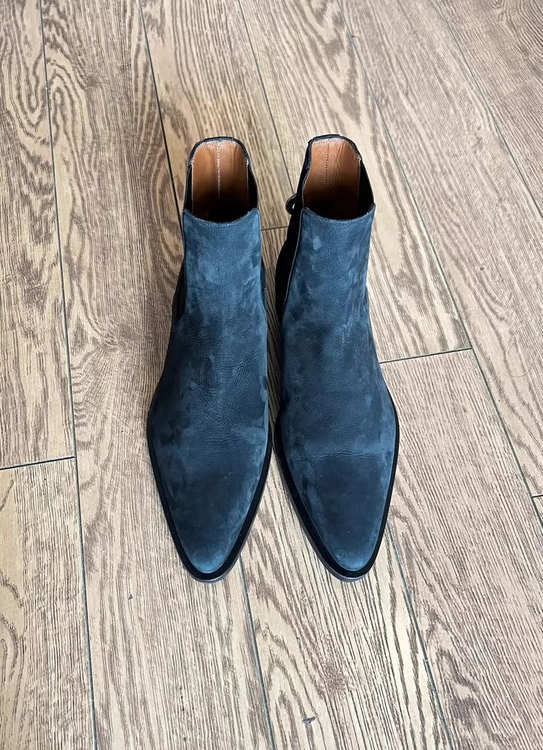 Givenchy Givenchy Black Suede Chelsea Boots Size 43 Size US 10 / EU 43 - 2 Thumbnail