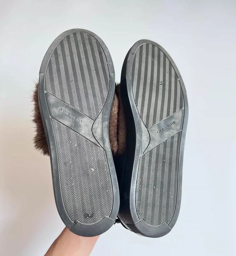 Givenchy Givenchy Mink Fur Casual Leather Shoes Size US 10 / EU 43 - 6 Thumbnail