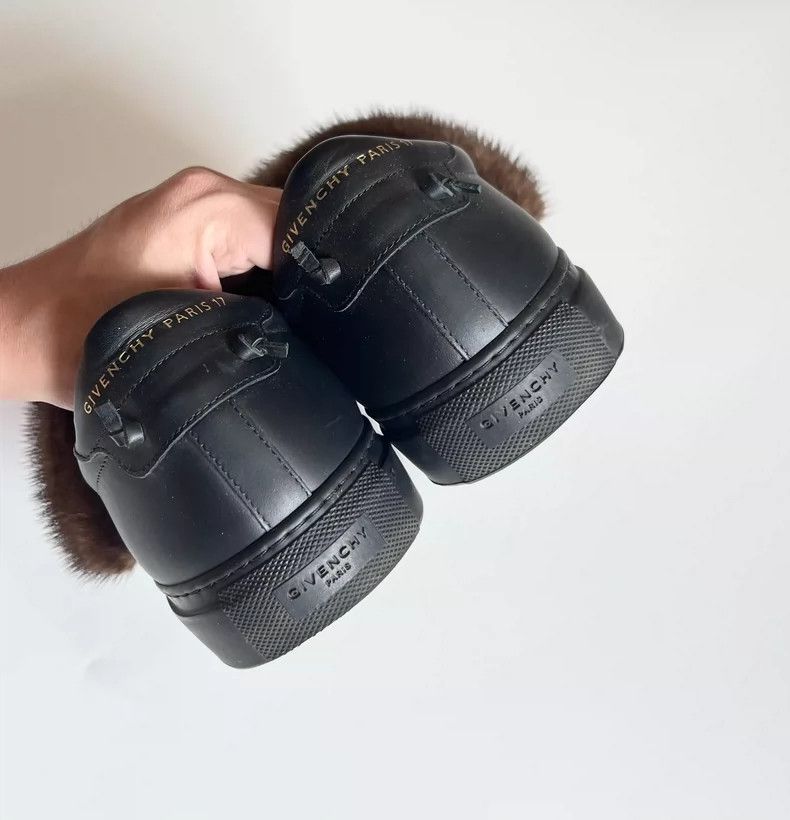 Givenchy Givenchy Mink Fur Casual Leather Shoes Size US 10 / EU 43 - 4 Thumbnail