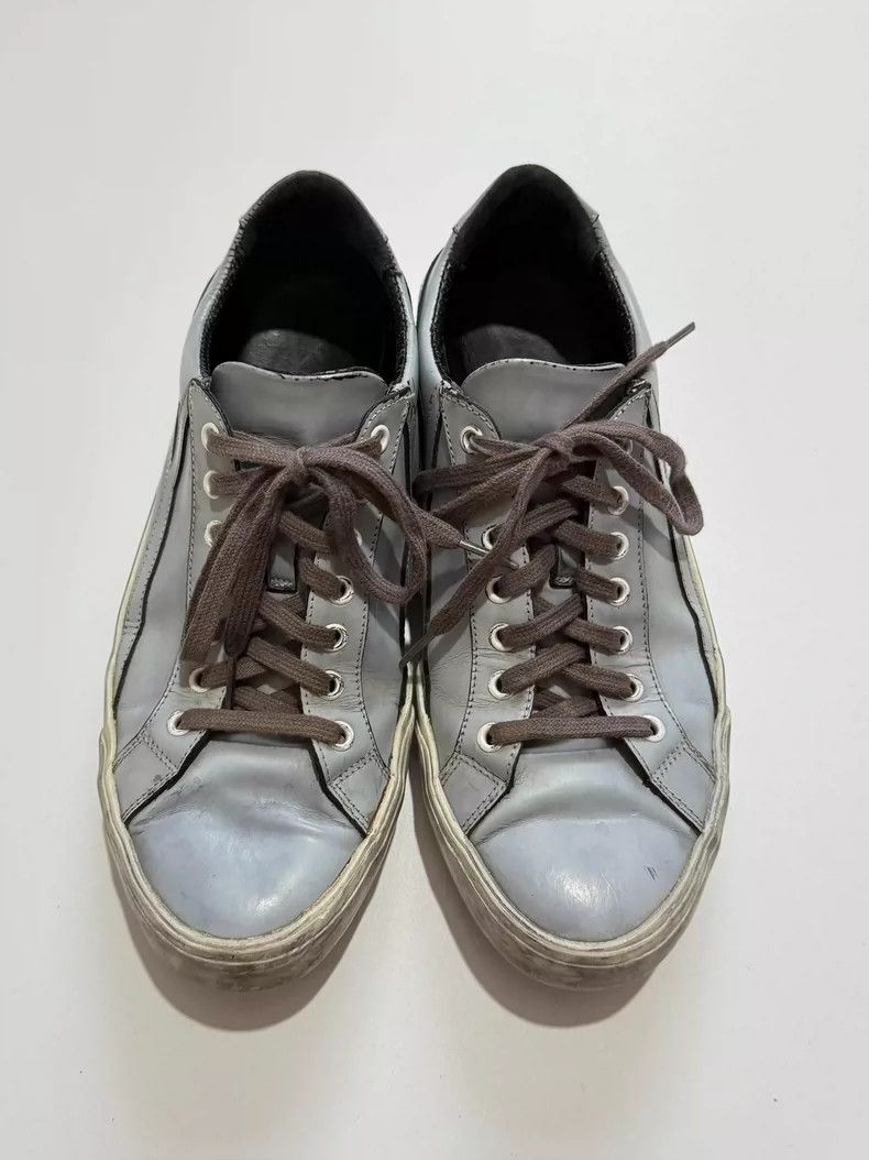 Saint Laurent Paris Saint Laurent Distressed Flat Casual Sneakers Size US 10 / EU 43 - 2 Thumbnail