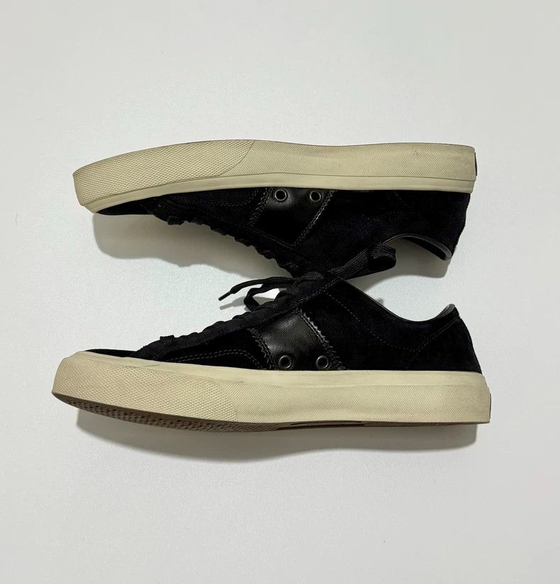 Tom Ford Tom Ford Black Velvet Sneakers for Men Size US 8 / EU 41 - 3 Thumbnail