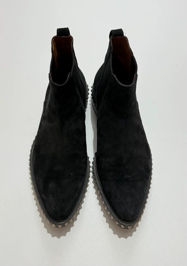 Givenchy Givenchy Black Suede Chelsea Boots with Studs Size US 9 / EU 42 - 2 Thumbnail