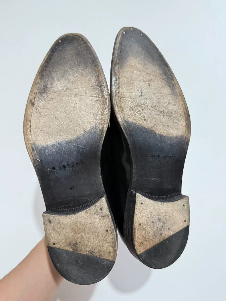 Givenchy Givenchy Black Oxford Leather Shoes Size 41 Size US 8 / EU 41 - 6 Thumbnail