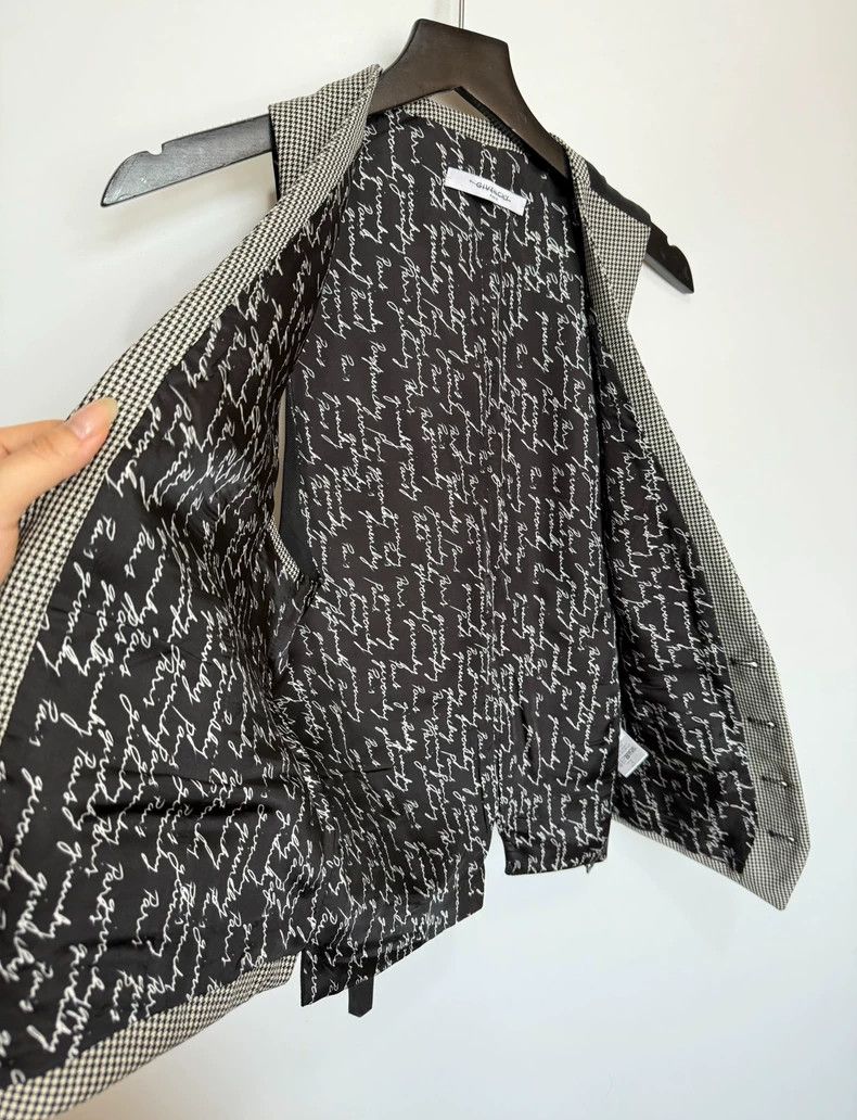 Givenchy Givenchy Houndstooth Pattern Vest Size US L / EU 52-54 / 3 - 4 Thumbnail