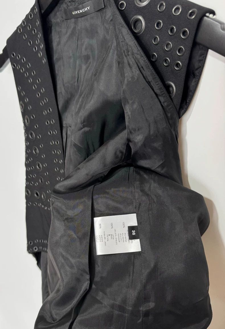 Givenchy Givenchy Metal Ring Tailcoat Vest Size US S / EU 44-46 / 1 - 5 Thumbnail