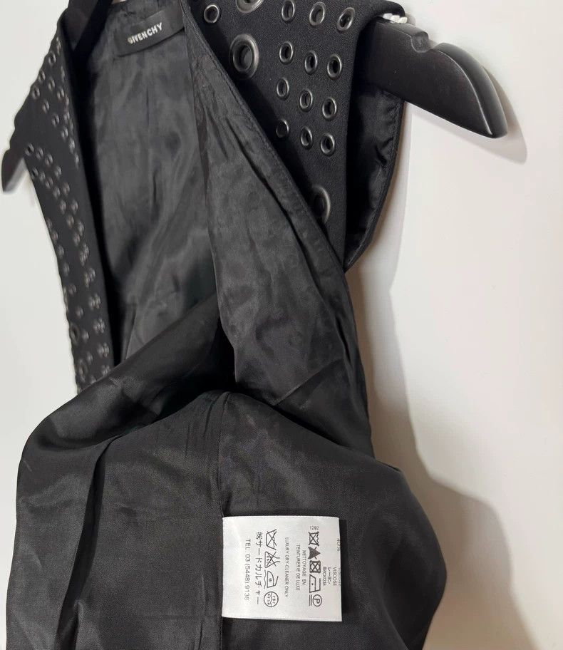 Givenchy Givenchy Metal Ring Tailcoat Vest Size US S / EU 44-46 / 1 - 6 Thumbnail