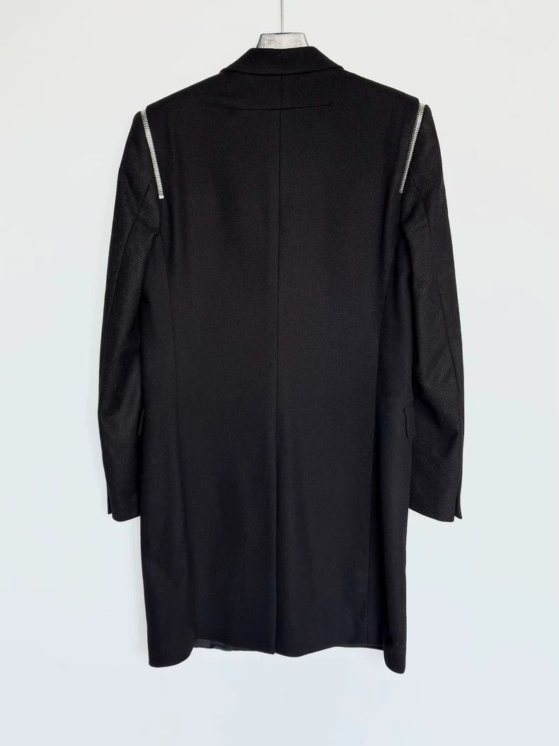 Givenchy Givenchy Black Wool Blend Overcoat Size US L / EU 52-54 / 3 - 3 Thumbnail