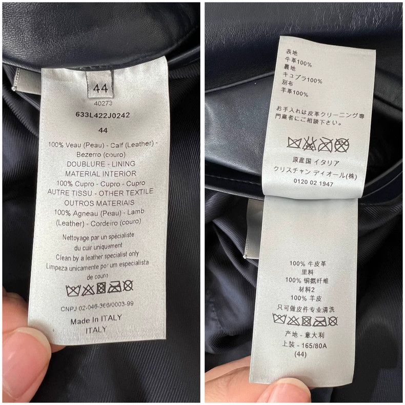 Dior Dior Klein Blue Suede Baseball Jacket Size US M / EU 48-50 / 2 - 6 Thumbnail