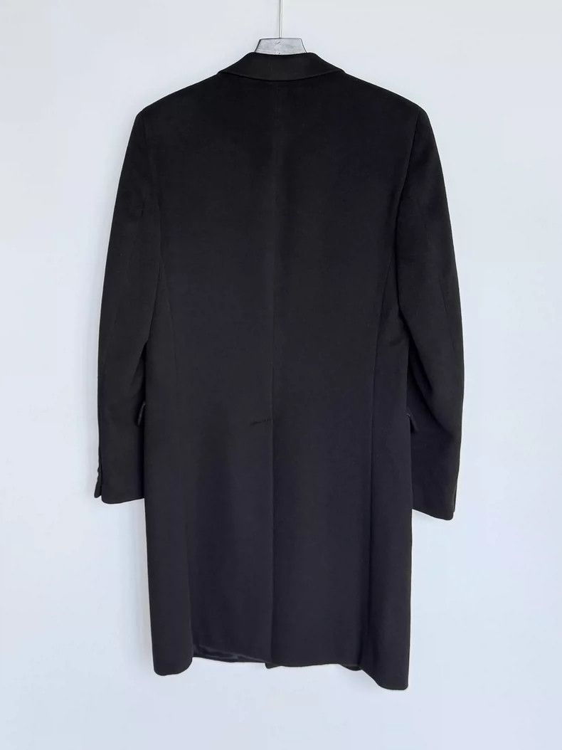 Prada Prada Black Cashmere Chesterfield Coat Size US L / EU 52-54 / 3 - 3 Thumbnail