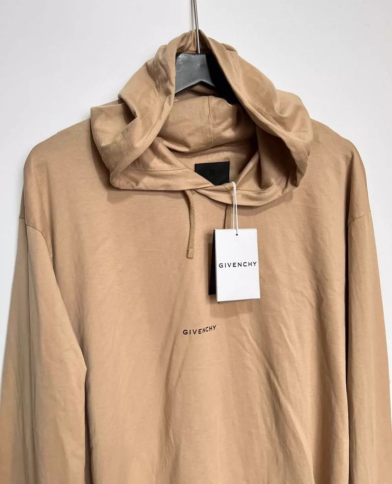 Givenchy Givenchy Logo Hooded Long Sleeve T-Shirt Size US XXL / EU 58 / 5 - 3 Thumbnail