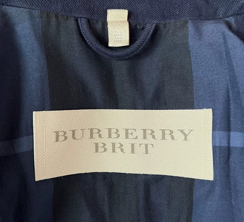 Burberry Burberry Leather Sleeve Blazer Jacket Size US M / EU 48-50 / 2 - 4 Thumbnail