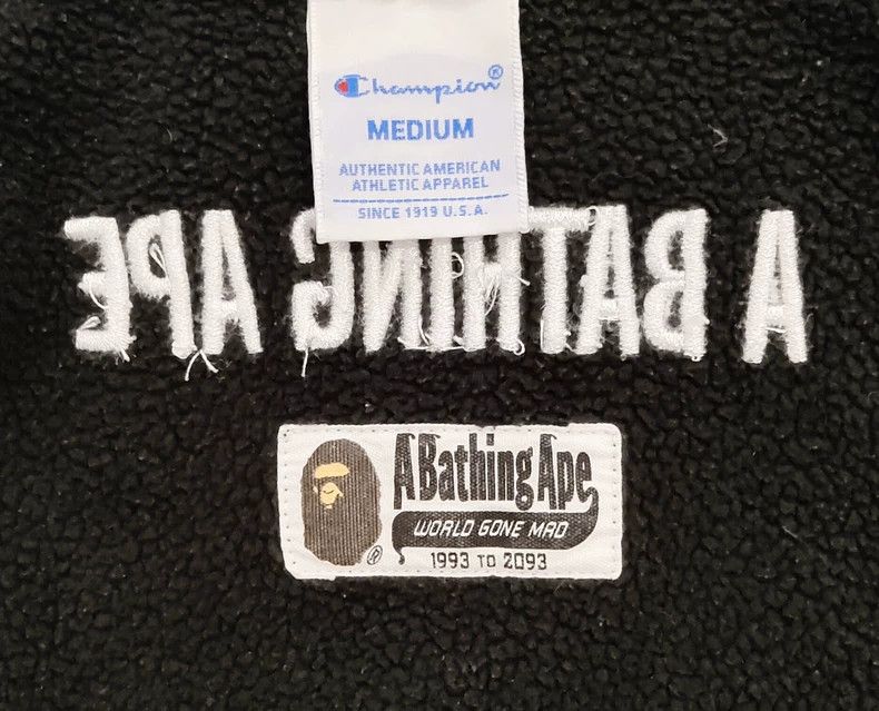 Bape Bape Champion Collaboration Fleece Jacket Size US M / EU 48-50 / 2 - 5 Thumbnail