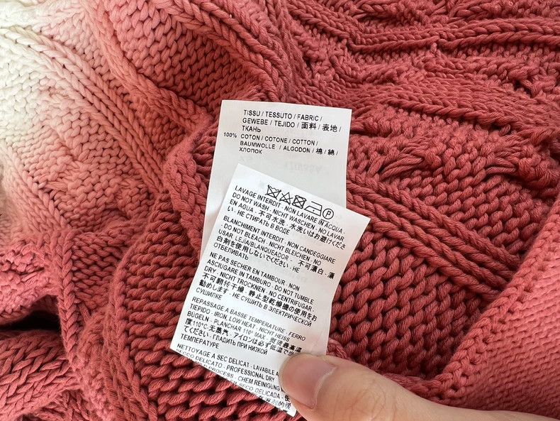 Saint Laurent Paris Saint Laurent Gradient Knit Hooded Cardigan Size US XS / EU 42 / 0 - 6 Thumbnail