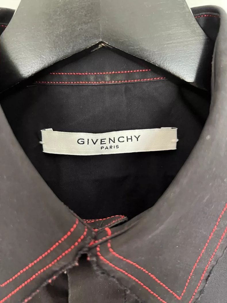 Givenchy Givenchy Black Long Sleeve Shirt with Pockets Size US M / EU 48-50 / 2 - 8 Thumbnail
