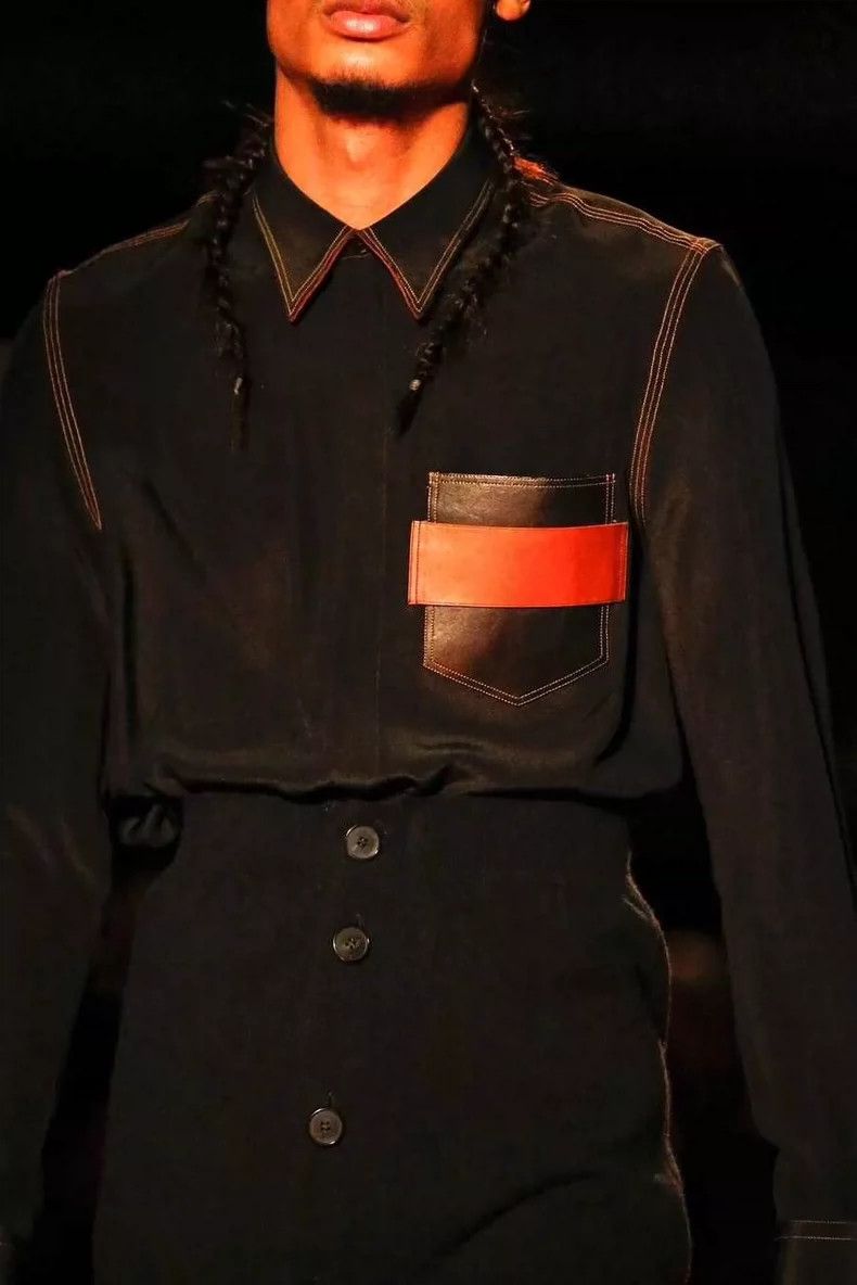 Givenchy Givenchy Black Long Sleeve Shirt with Pockets Size US M / EU 48-50 / 2 - 3 Thumbnail