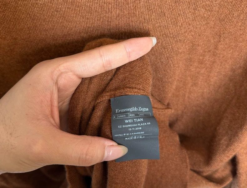 Ermenegildo Zegna Zegna Custom Cashmere Turtleneck Sweater Size US M / EU 48-50 / 2 - 4 Thumbnail