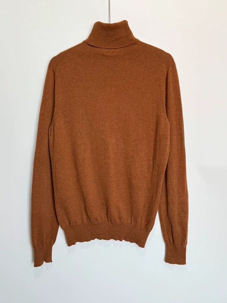 Ermenegildo Zegna Zegna Custom Cashmere Turtleneck Sweater Size US M / EU 48-50 / 2 - 2 Thumbnail