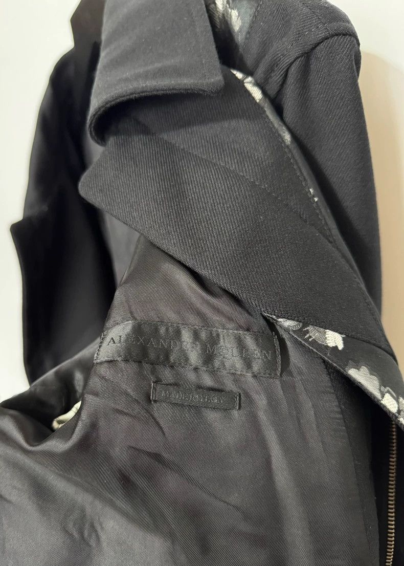 Alexander McQueen Alexander McQueen Floral Wool Silk Jacket Size US L / EU 52-54 / 3 - 6 Thumbnail