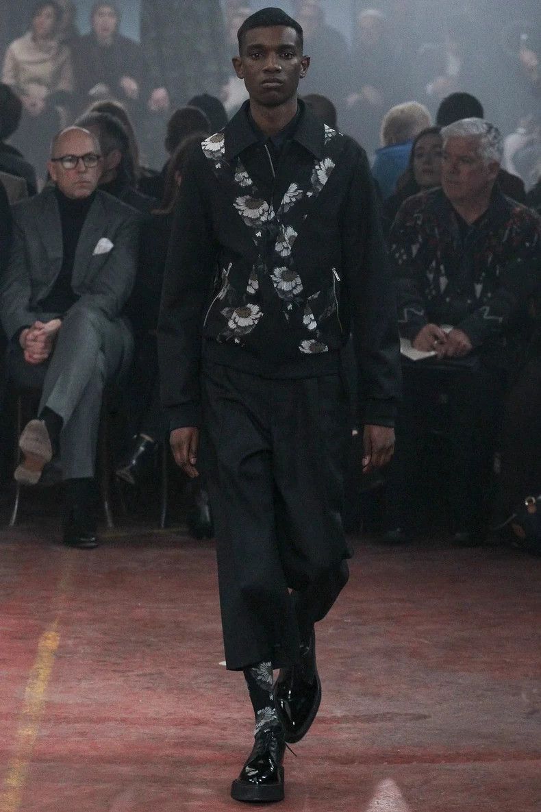 Alexander McQueen Alexander McQueen Floral Wool Silk Jacket Size US L / EU 52-54 / 3 - 2 Thumbnail