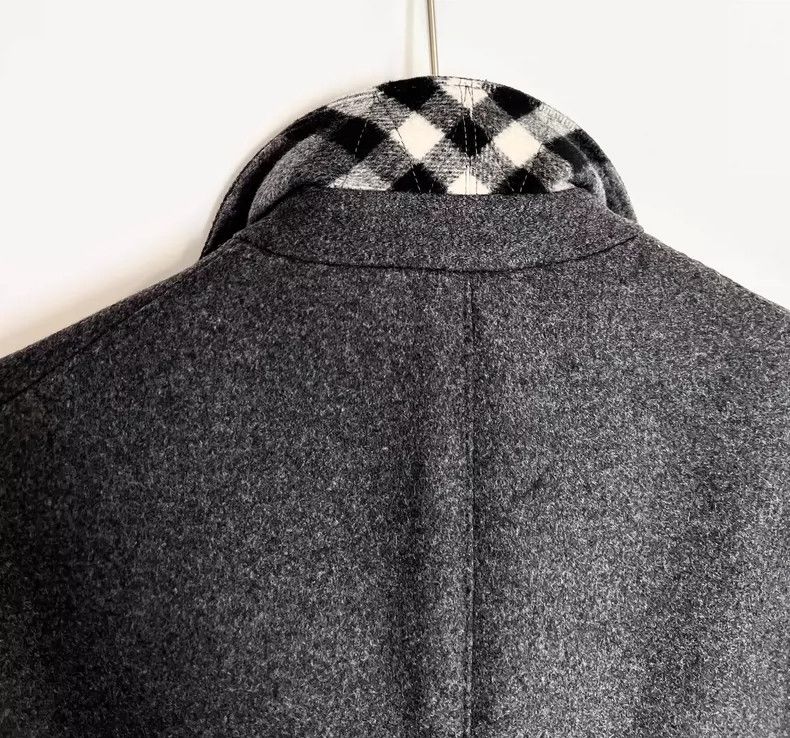 Burberry Burberry Gray Over-the-Knee Chester Coat Size US L / EU 52-54 / 3 - 4 Thumbnail